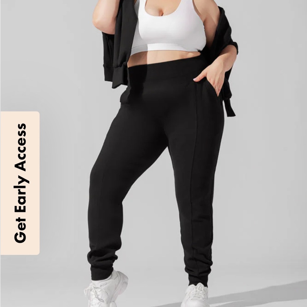 POPFLEX OOEY GOOEY Black Women's Jogger Pants